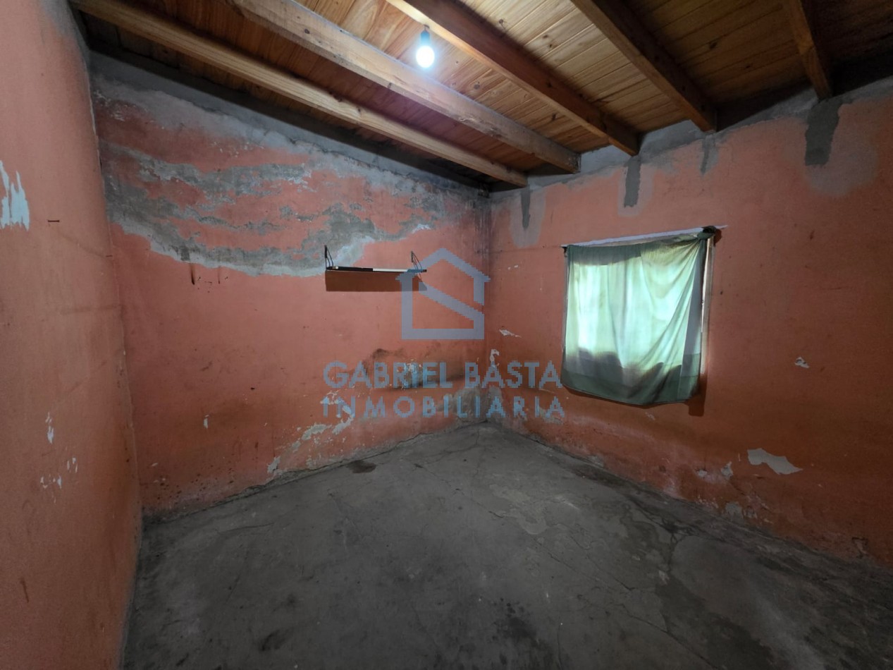 Casa 3 dormitorios a terminar sobre lote propio